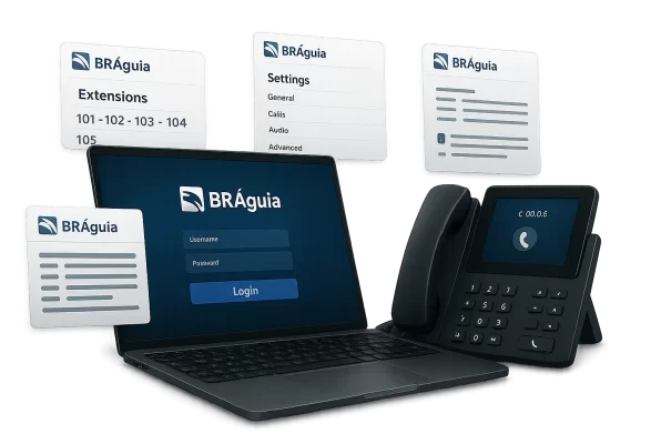 BRÁguia VoIP - Infraestrutura completa para autoatendimento e pré-roteamento de chamadas